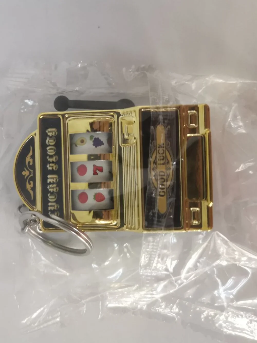 Mini Lottery Machine Keychain Pendant, Creative Gift Stress Relief Toy